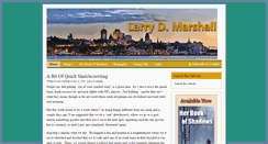 Desktop Screenshot of larrydmarshall.com
